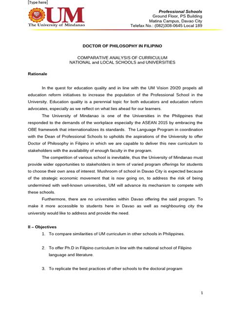 doctorate in Tagalog .